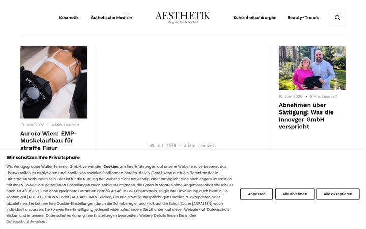 Screenshot of aesthetik.com
