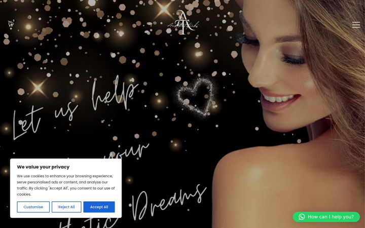 Screenshot van aesthetitechltd.co.uk