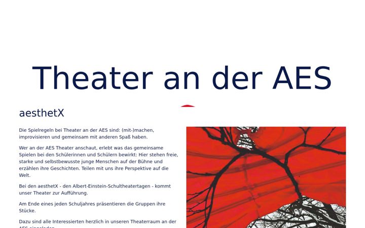 Screenshot of aesthetx.de