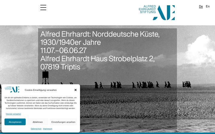Screenshot of aestiftung.de