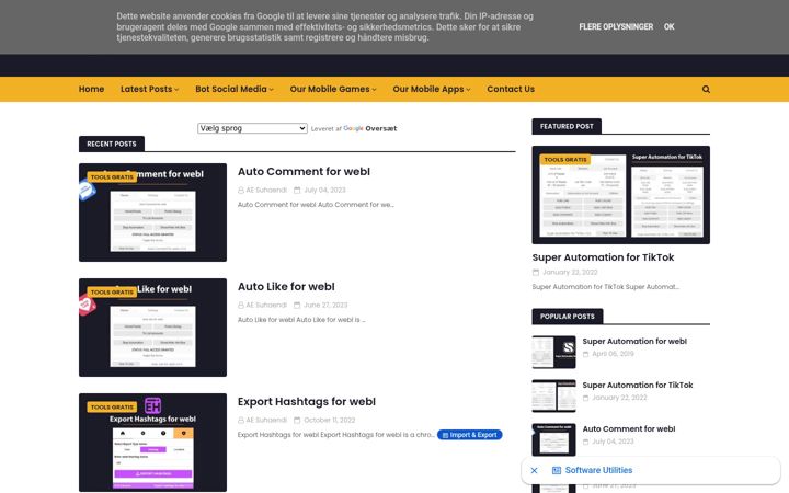 Screenshot of aesuhaendi.com