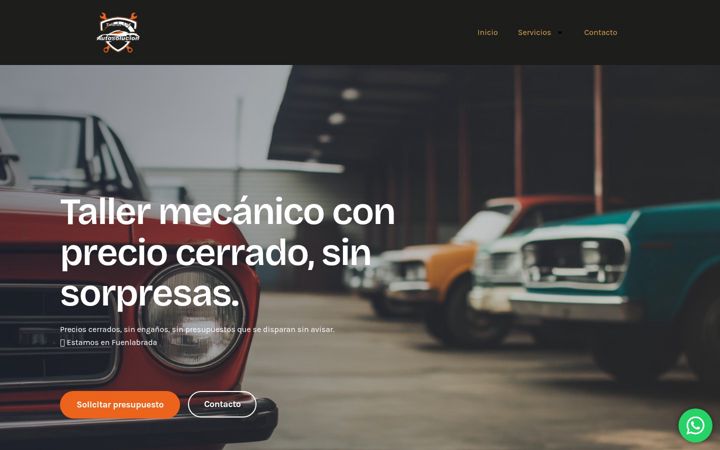 Screenshot ta' aetalleres.com