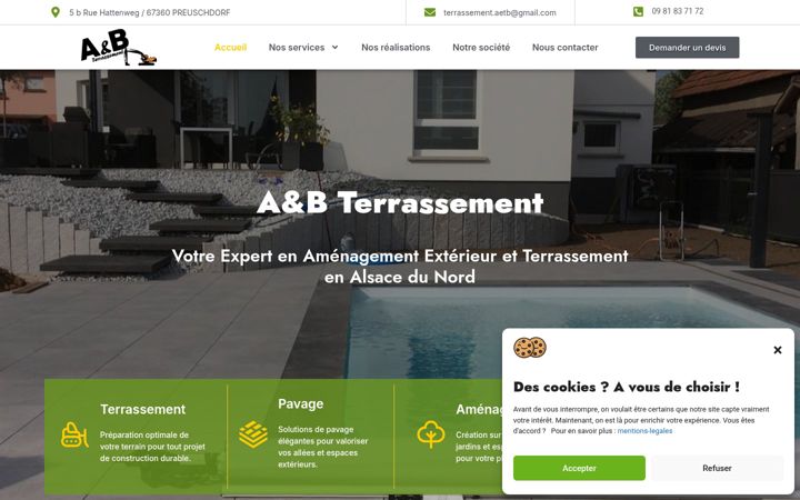 Screenshot ta' aetb-terrassement.com