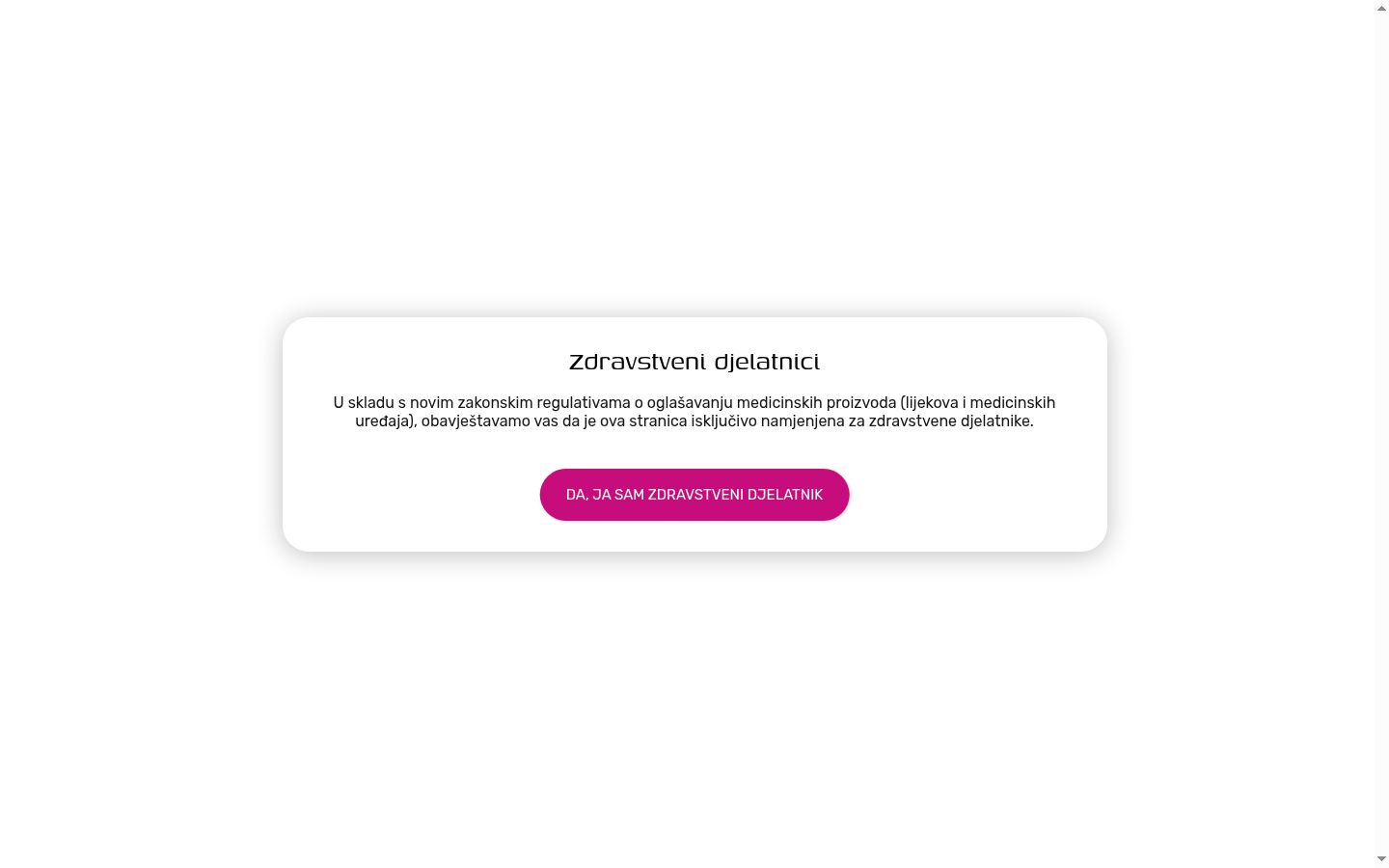 Capture d'écran de la bannière de consentement affichée avant toute interaction