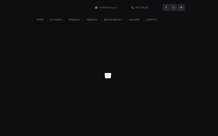 Screenshot of aetherios.it