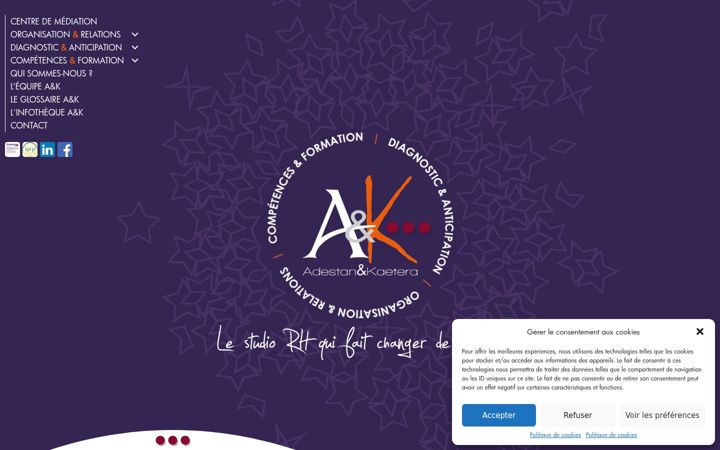 Screenshot of aetk.fr