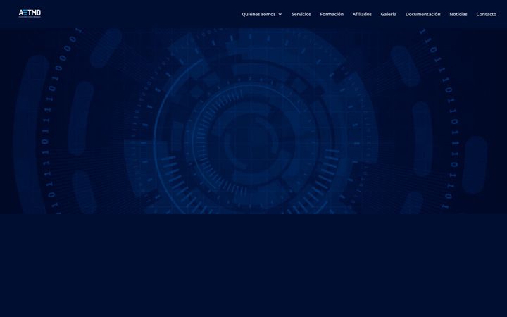 Screenshot of aetmd.es