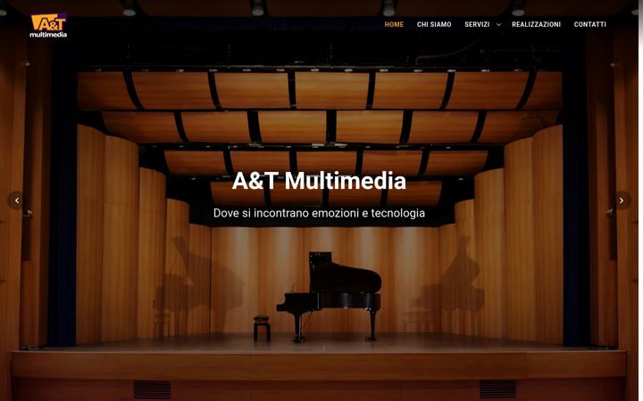 Screenshot of aetmedia.it