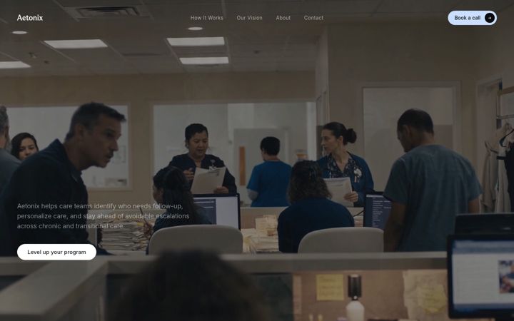 Screenshot von aetonix.com