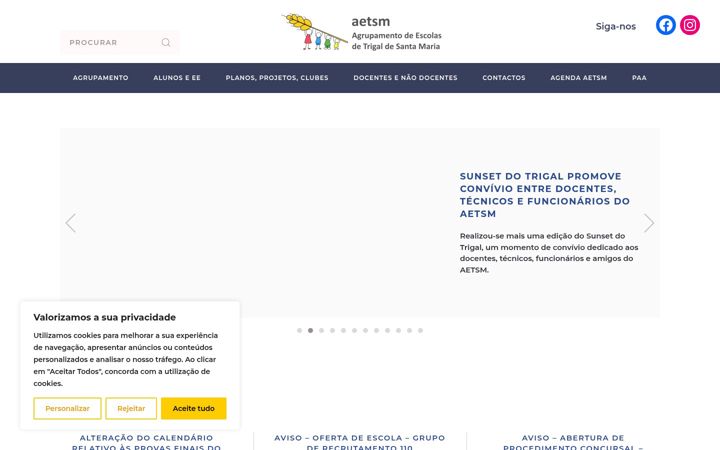 Screenshot von aetsm.pt