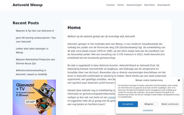 Screenshot of aetsveld-weesp.nl