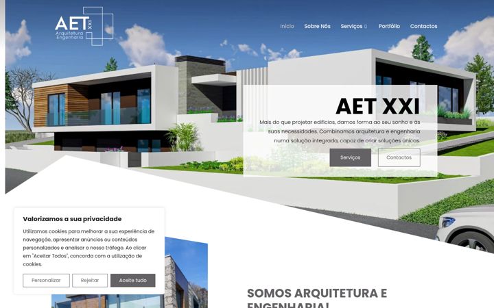 Screenshot von aetxxi.com