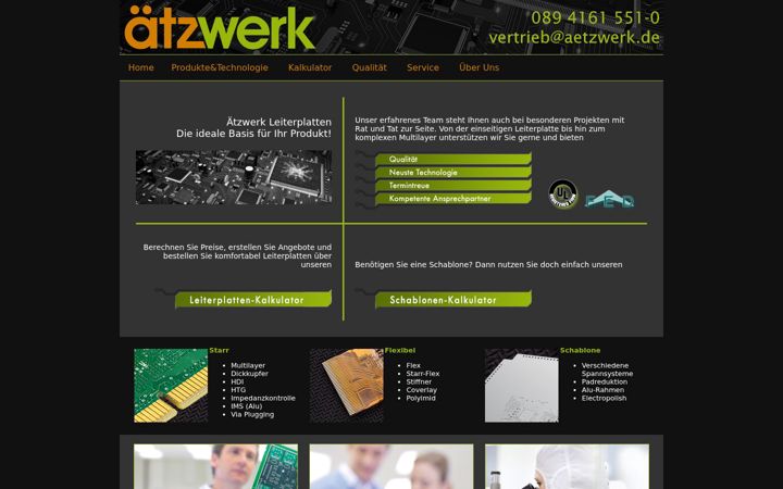 Screenshot of aetzwerk.de