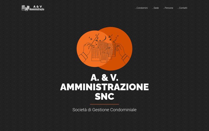 Screenshot of aevamministrazione.it