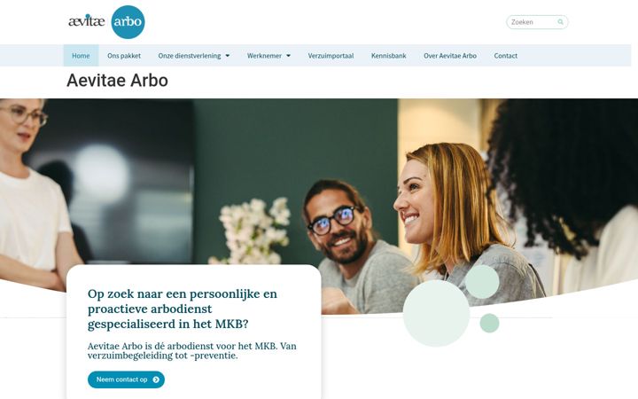 Screenshot von aevitae-arbo.com