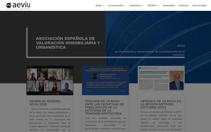 Screenshot of aeviu.es