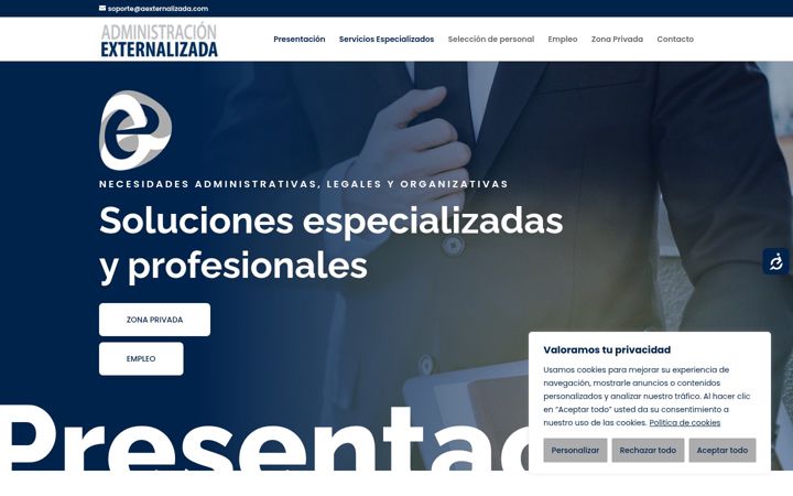 Screenshot of aexternalizada.com