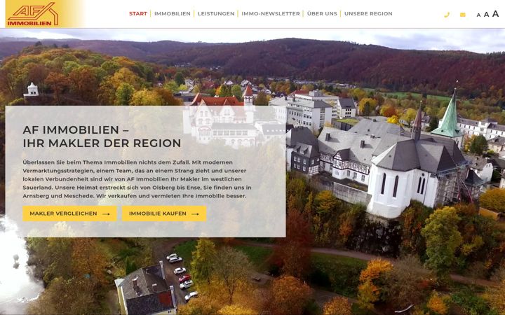 Skjermbilde av af-immo.de