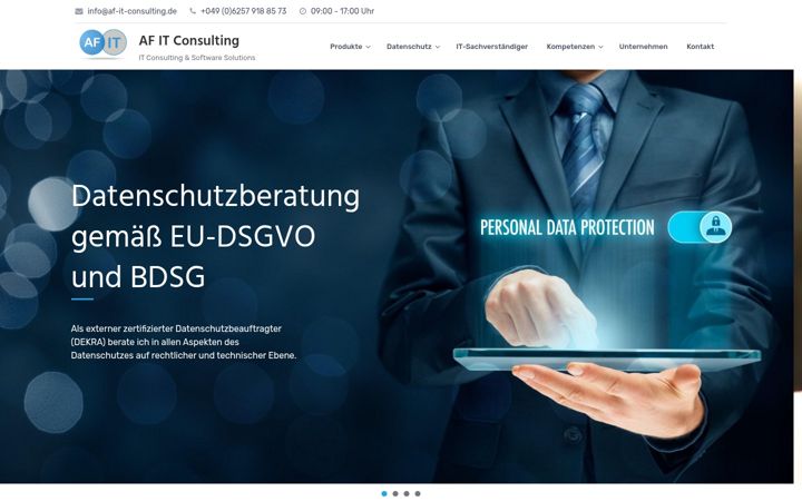 Screenshot of af-it-consulting.de