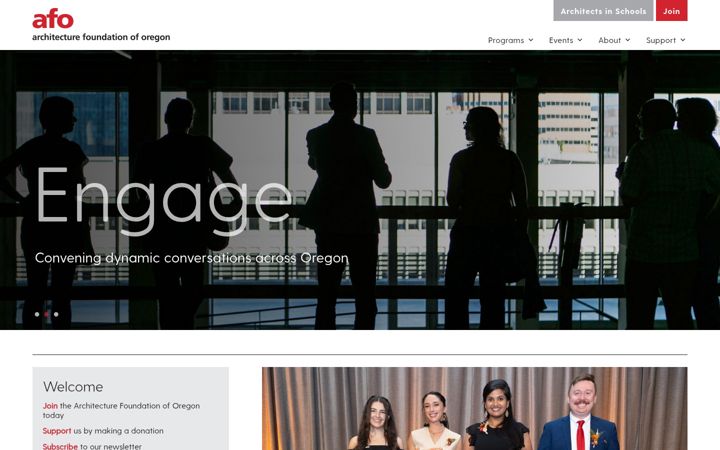 Screenshot of af-oregon.org