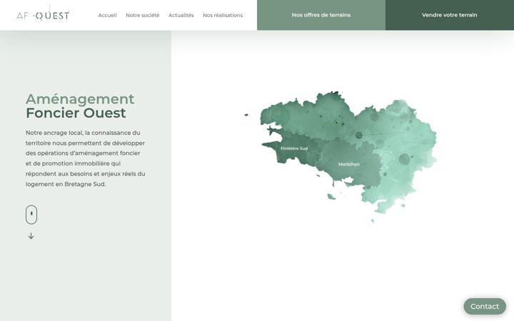 Screenshot of af-ouest.fr