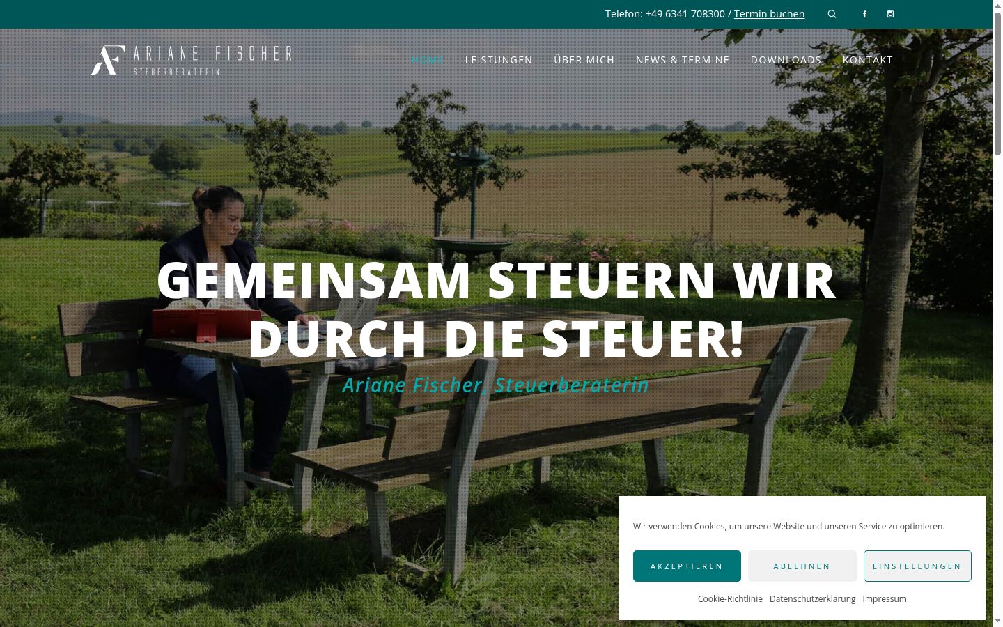 Screenshot van de toestemmingsbanner zoals getoond vóór enige interactie