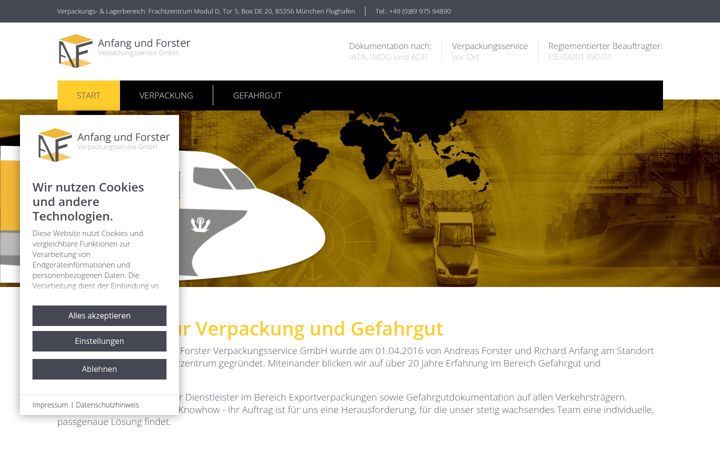 Screenshot of af-verpackung.de