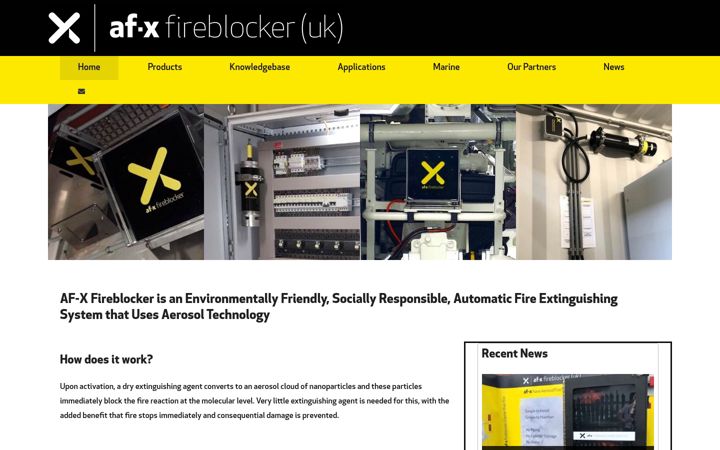 Screenshot of af-xfireblocker.co.uk