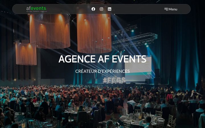 Screenshot of af.events
