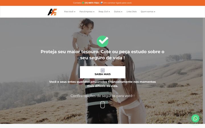 Screenshot of af2patrimonial.com.br
