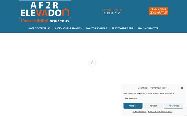 Screenshot of af2r-elevadom.fr