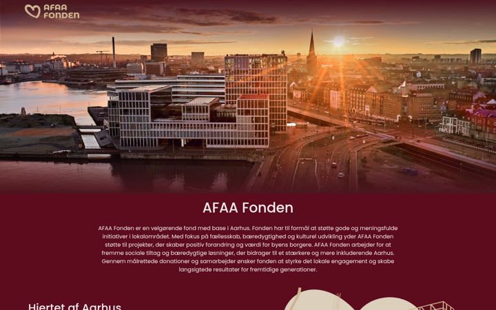 Screenshot of afaa.dk