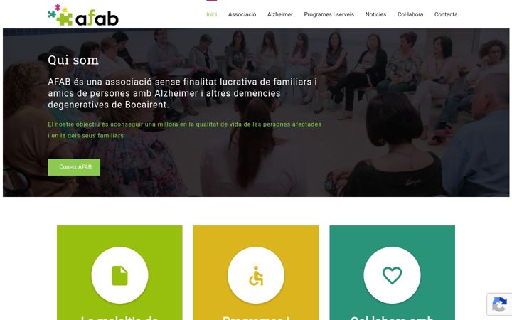 Screenshot of afabocairent.org