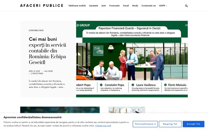 Screenshot of afaceripublice.ro