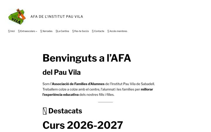 Screenshot ta' afadelpauvila.com