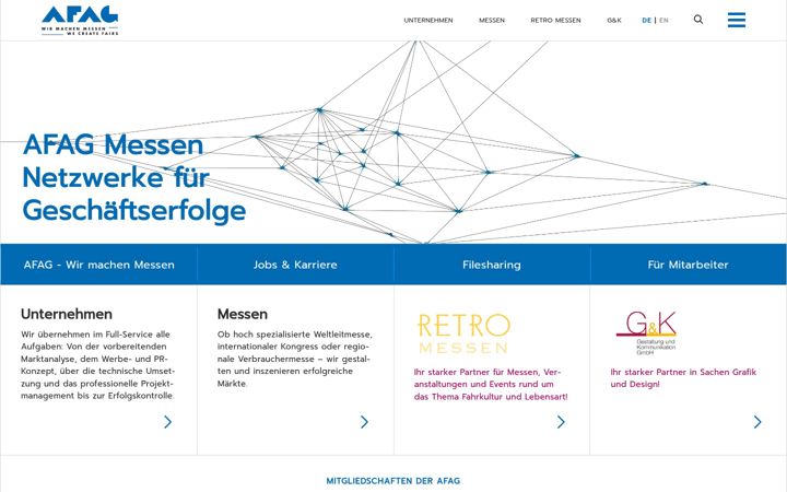 Screenshot of afag.de