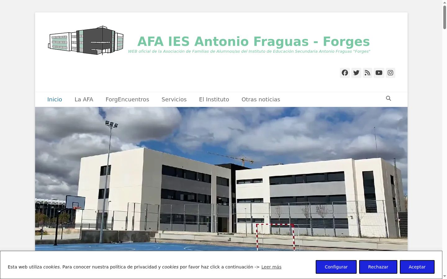 Screenshot des Einwilligungsbanners vor jeglicher Interaktion