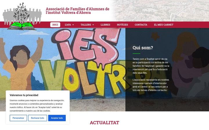 Screenshot of afainsvoltrera.cat