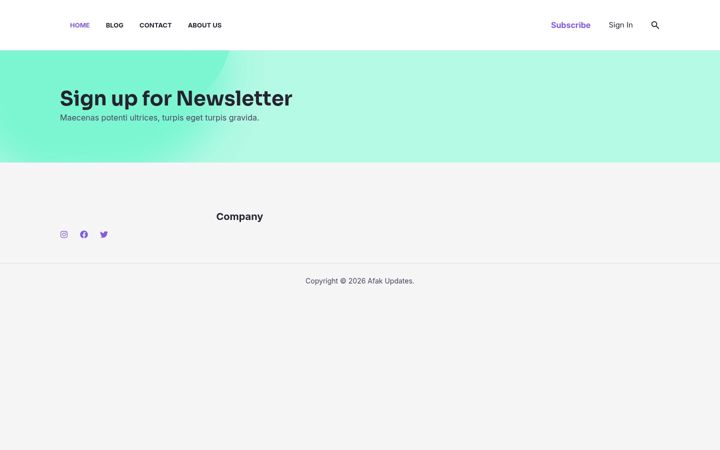 Screenshot of afakupdates.com