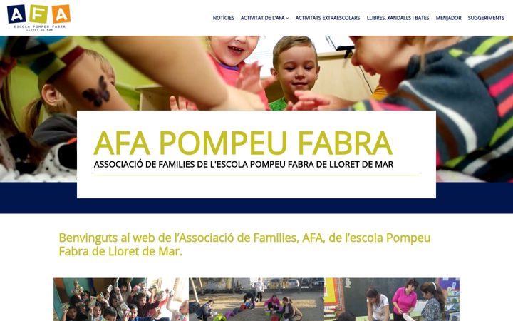 Skjámynd af afapompeufabra.com