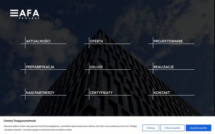 Skærmbillede af afaprojekt.pl