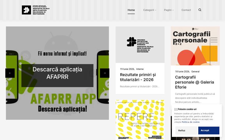 Screenshot of afaprr.ro