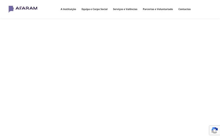 Snimka zaslona za afaram.pt