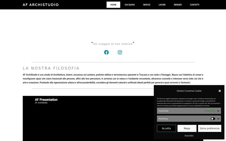 Screenshot του afarchistudio.com