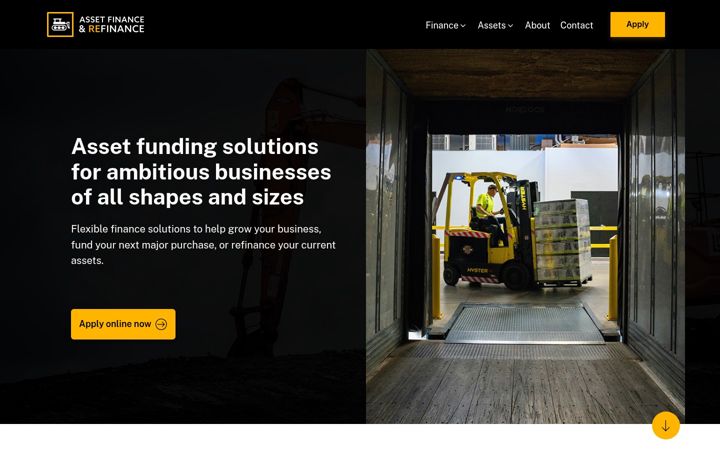 Screenshot of afarl.co.uk