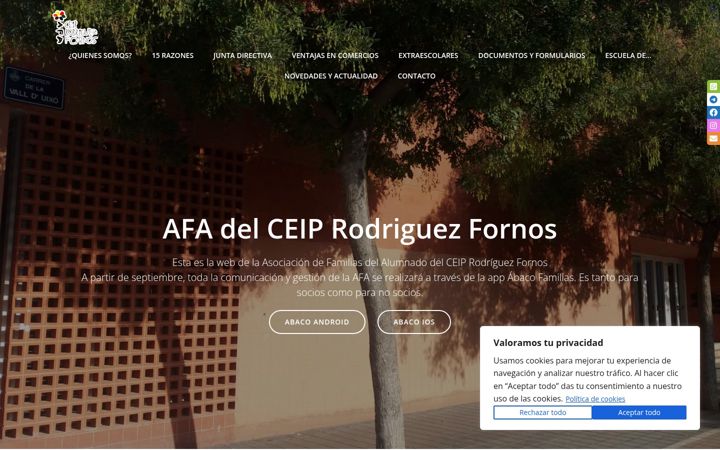 Képernyőkép: afarodriguezfornos.es