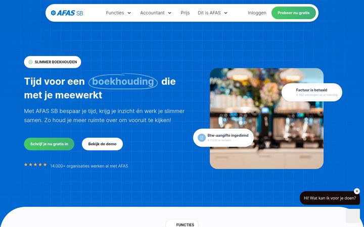 Screenshot of afas-sb.nl