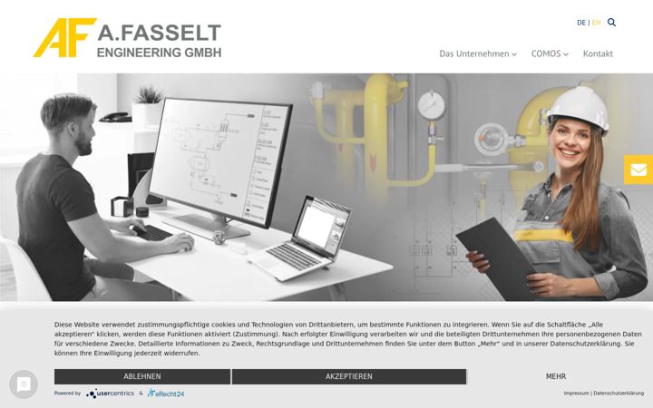 Screenshot of afasselt.de