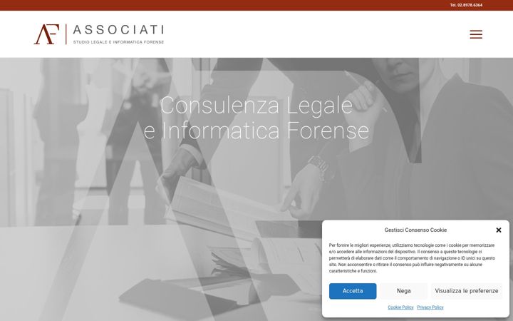 Screenshot of afassociati.net