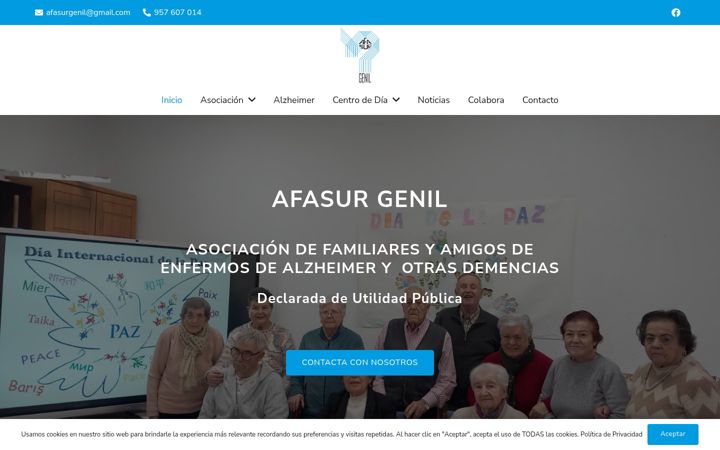 Skjámynd af afasur.org